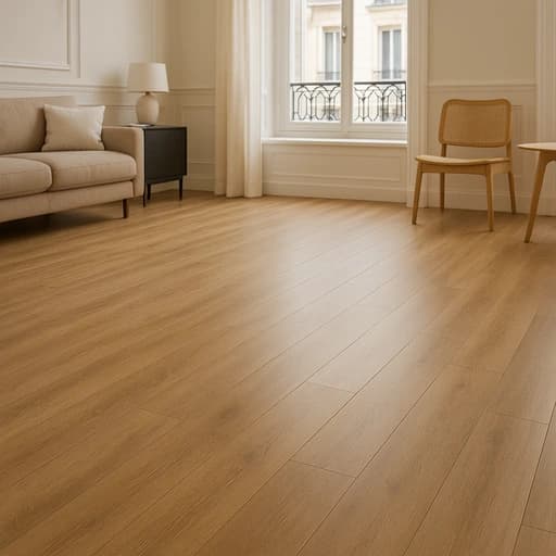 Projet : Carrelage sol vinyle effet bois (Appartement – Woippy)