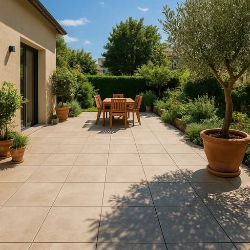 Pose de carrelage pour terrasse ou balcon à Nancy et alentours